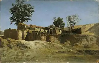 Tejares de la montaña del Príncipe Pío, de Carlos de Haes, ca. 1872.[40]​