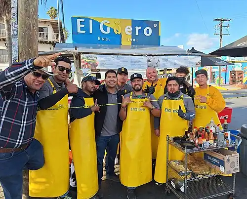 Carreta de mariscos "El Güero"