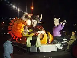 Carruaje de la colectividad Valenciana 2010.