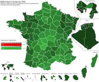 Referéndum constitucional de Francia de 1958