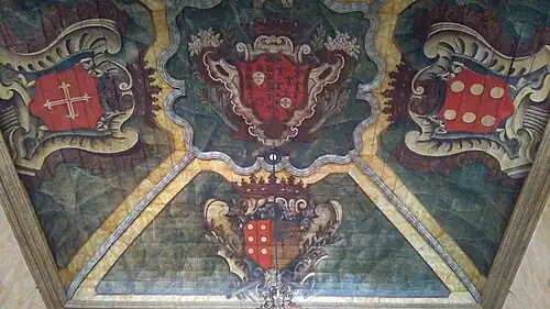 Techo del vestíbulo