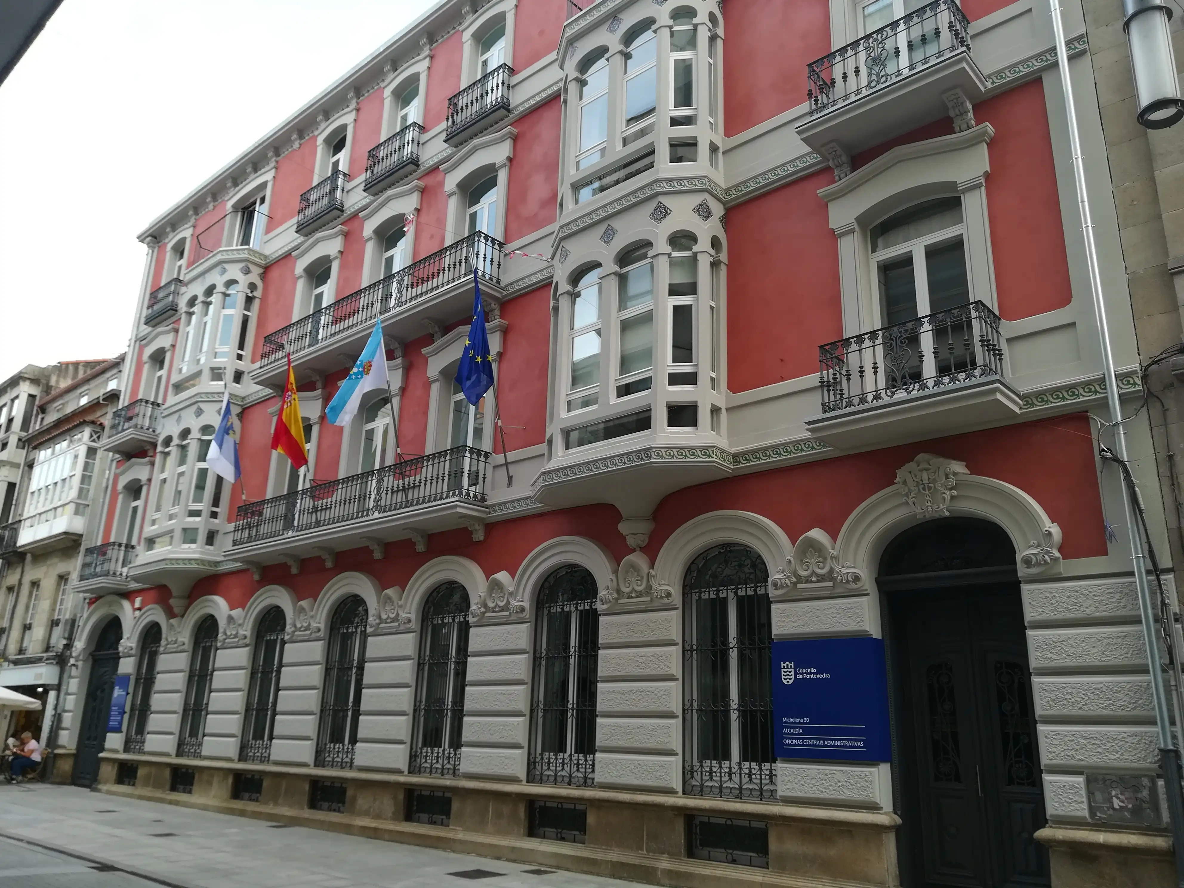 Mansión del Marqués de Riestra en el número 30 de la calle