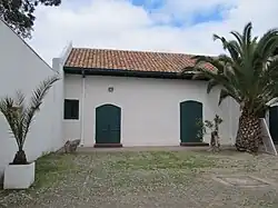 Patio de la casa.