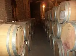 Vinos en proceso de envejecimiento.