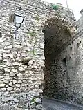 Entrada al Castillo de Gragnano.