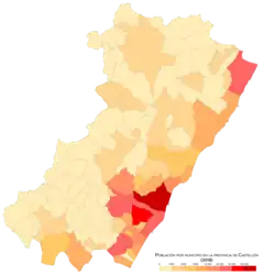 Población por municipio (2018)