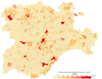 Población por municipio (2018)