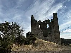Esplanada castillo de Troncedo