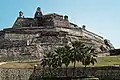 El Castillo San Felipe de Barajas en Cartagena de Indias (Colombia)