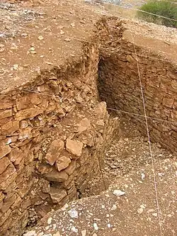 Vista del foso interno del bastión