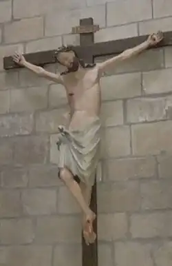 Cristo de Cataláin, inmágen gótica del siglo XIV