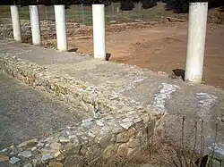 Porche o peristilo (peristylum).