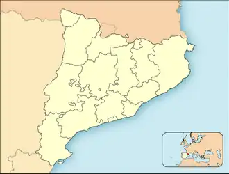 Batalla de Truillás ubicada en Catalunya 1716-1802