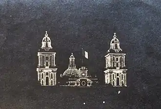 Iluminación para las festividades del centenario de la independencia en 1910.