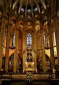 Capilla mayor de la catedral de Barcelona