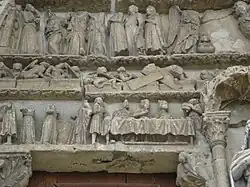 Tímpano central, mitad izquierda