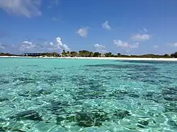 Archipiélago Los Roques en el mar Caribe.