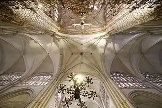 Bóvedas de la catedral de Toledo