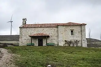 Vista general de la ermita