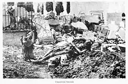 Los muertos literalmente salieron de sus tumbas.