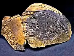 Cerámica excisa. Bronce final (Cogotas-I)