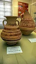 Ánforas funerarias ibéricas procedentes de Lorca.