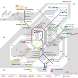 Plano de Cercanías Madrid (2024)