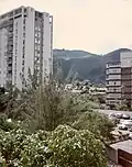 Sector este del Cerro El Volcán visto desde Los Pinos 1980