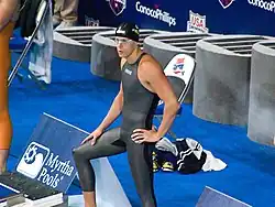 César Cielo, mejor nadador de América Latina, campeón olímpico, múltiple campeón mundial y plusmarquista mundial.