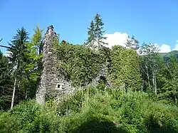 Castillo de La Sallaz.