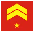 Divisa de suboficial mayor