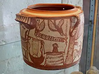 «Píxide del tañedor de lira», Museo Arqueológico de La Canea.