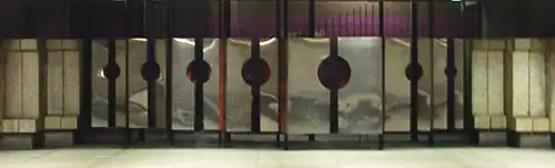 Escultura en una estación del Metro de Montreal.