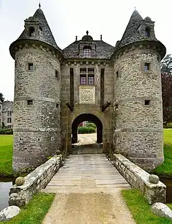 En el Château de Nacqueville.