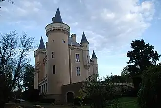 Torres del Castillo de Saint-Chartier.