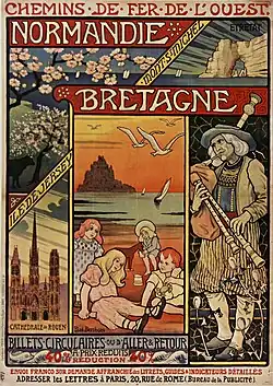 El turismo y los ferrocarriles ayudaron a transmitir los estereotipos de la época.