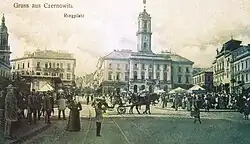 Plaza Central de Chernivtsí (1900)