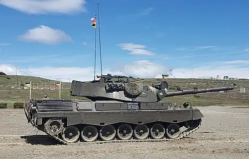 Leopard 1V modificado por FAMAE, versión de recuperación y mantenimiento