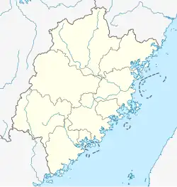 Quanzhou ubicada en Fujian