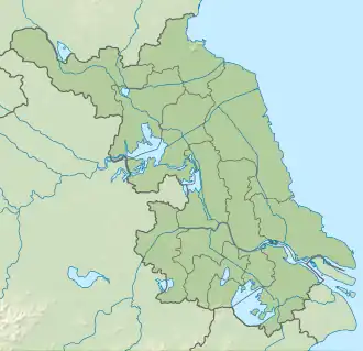Lago Tai ubicada en Jiangsu