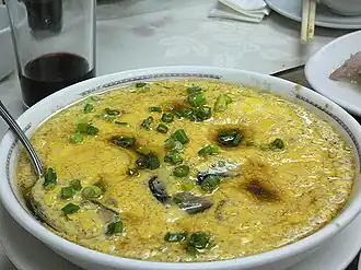 Huevos al vapor chinos