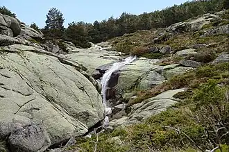 Chorro Grande, tramo alto.