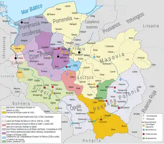 Polonia en el período de fragmentación (1201-1241)