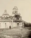 Iglesia de Guápulo en 1870.