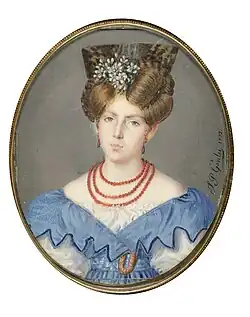 Jean-Philippe Goulu. Cirila Crespo de Sívori, 1832.