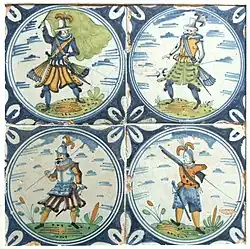 Soldadesca del siglo XVII en Flandes.