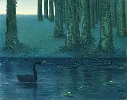 Cisne negro (1896), Museo Kröller-Müller, Otterlo