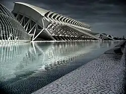 Ciudad de las Artes y de las Ciencias, de Santiago Calatrava.