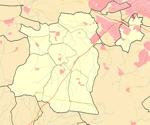 Larraya ubicada en Cendea de Cizur