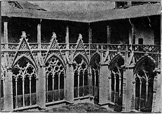 Claustro de la Catedral de Pamplona (1895)